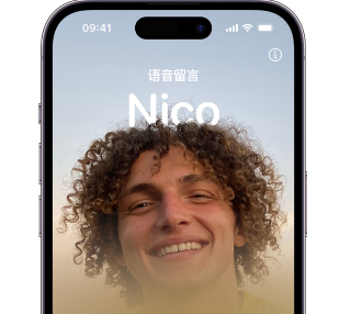 博湖苹果15服务站分享iPhone15实时语音留言开启方法 